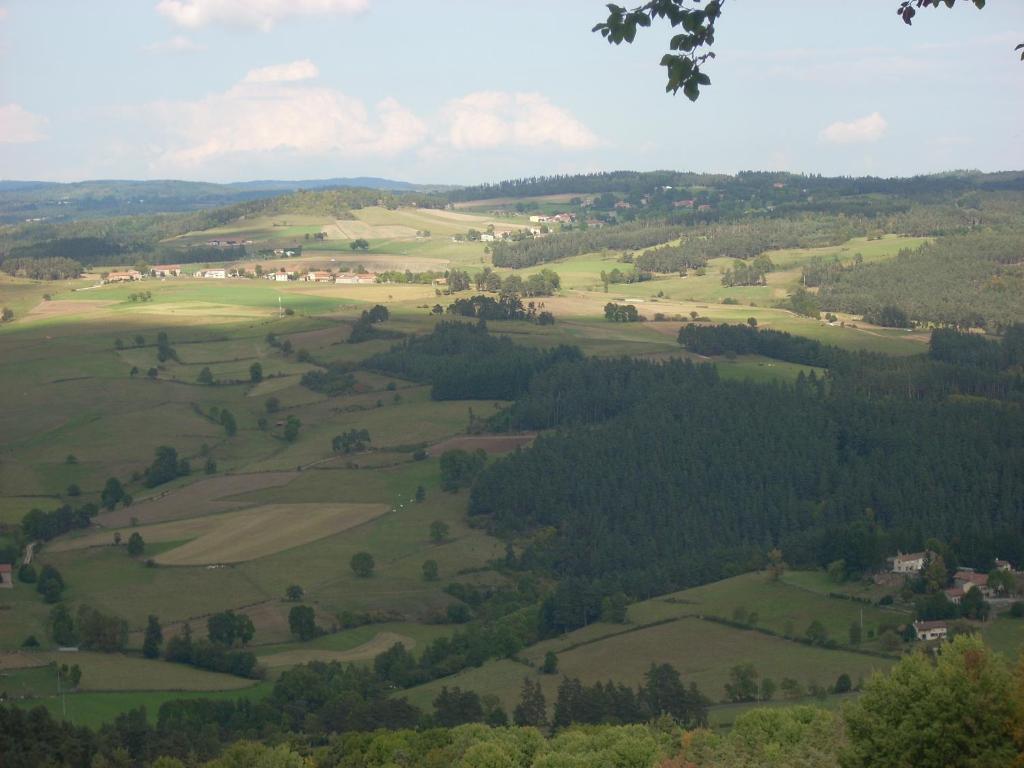 Les Roulottes De La Ferme Des Chanaux Saint-Julien-d'Ance Exterior foto
